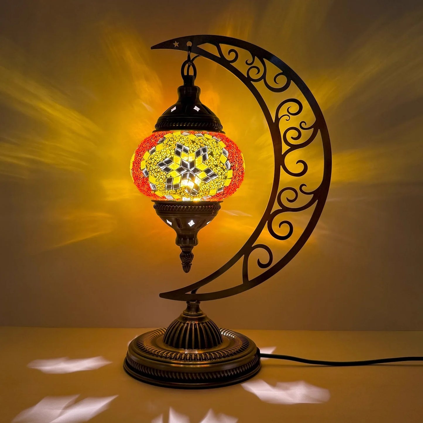 Lampe de chevet ethnique