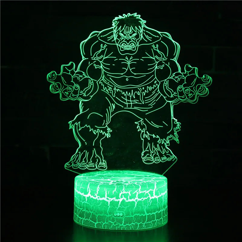 Lampe de chevet Hulk