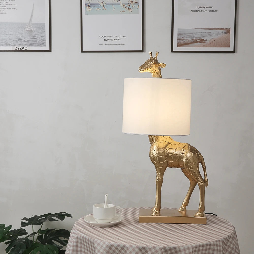 Lampe de chevet  girafe