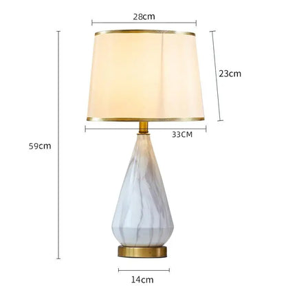 Lampe de chevet marbre