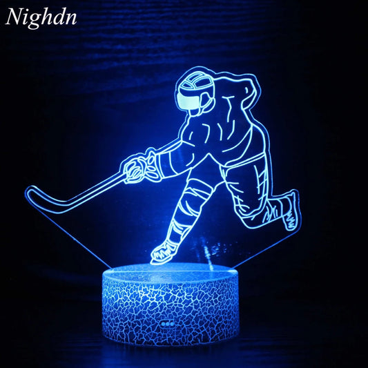 Lampe de chevet Hockey