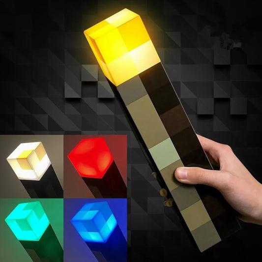 Lampe de chevet Minecraft