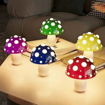 Lampe de chevet champignon