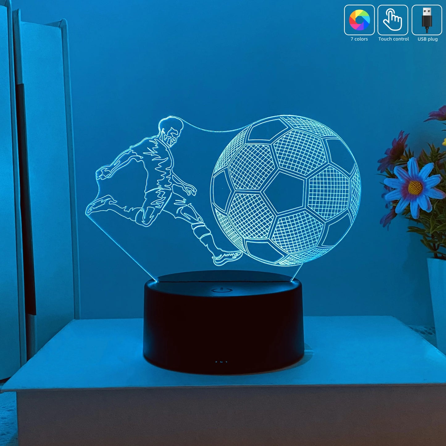 Lampe de chevet foot