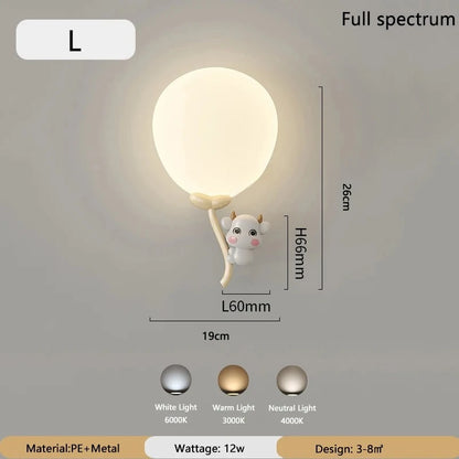 Veilleuse murale bébé