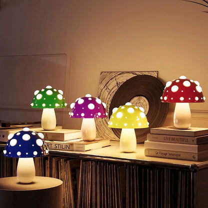 Lampe de chevet champignon
