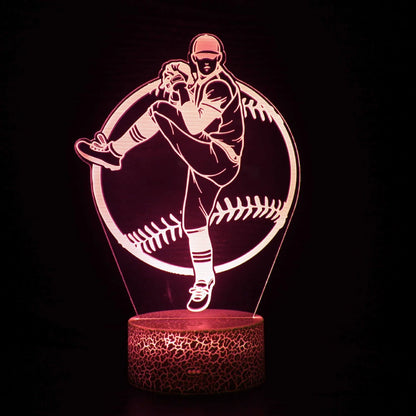 Lampe de chevet baseball