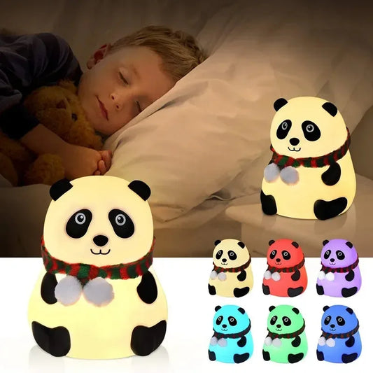 Veilleuse bébé panda
