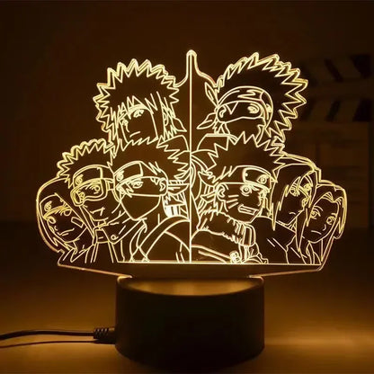 Lampe de chevet Naruto