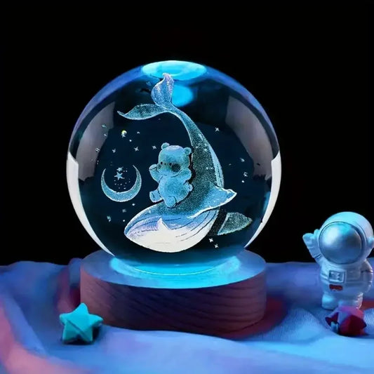 Lampe de chevet baleine