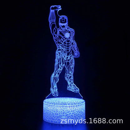 Lampe de chevet iron man