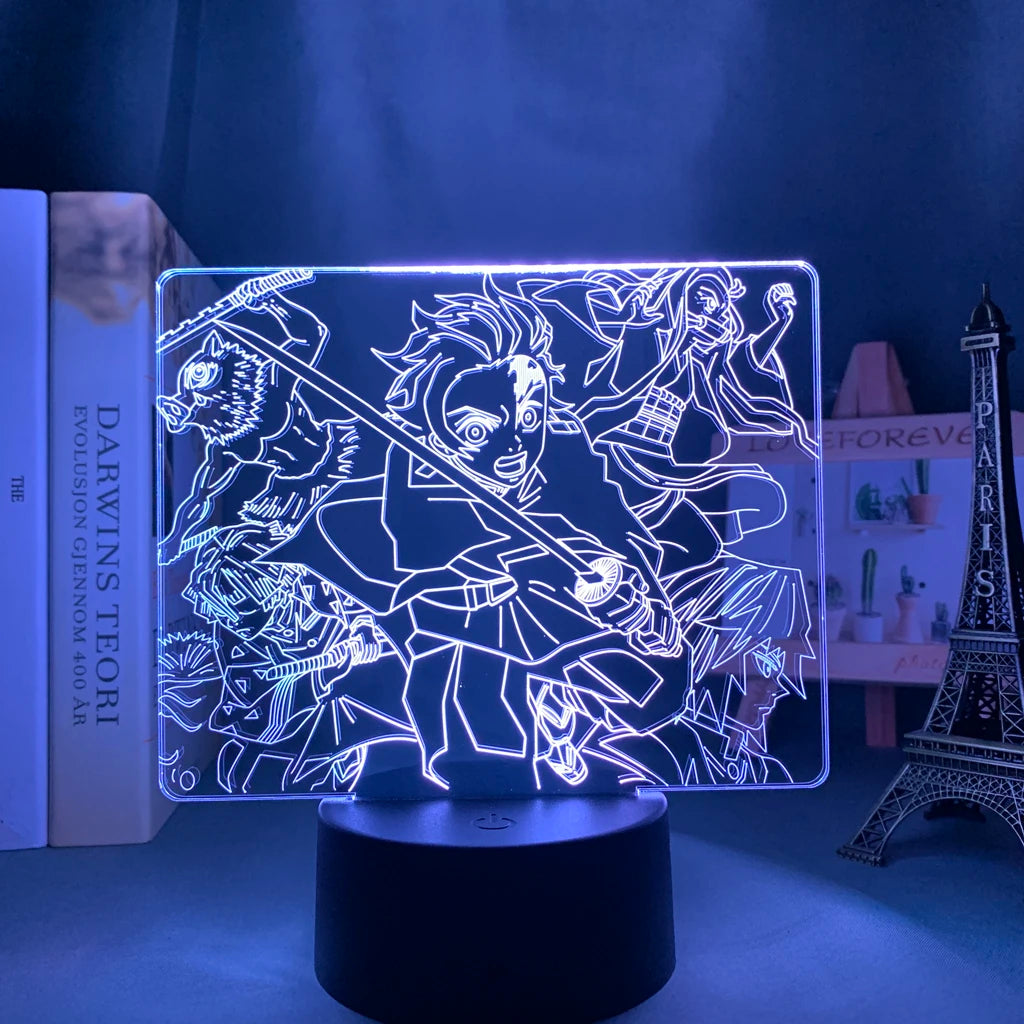 Lampe de chevet Manga