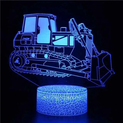 Lampe de chevet tracteur