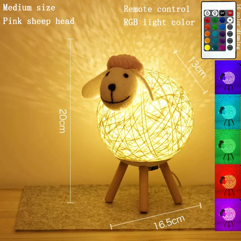 lampe de chevet mouton