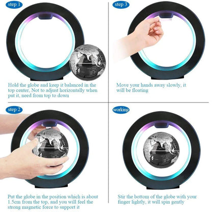 Lampe de chevet globe