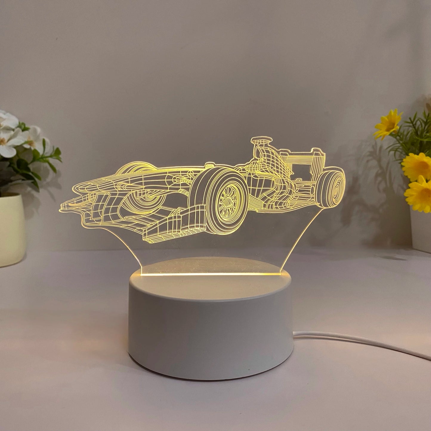 Lampe de chevet formule 1
