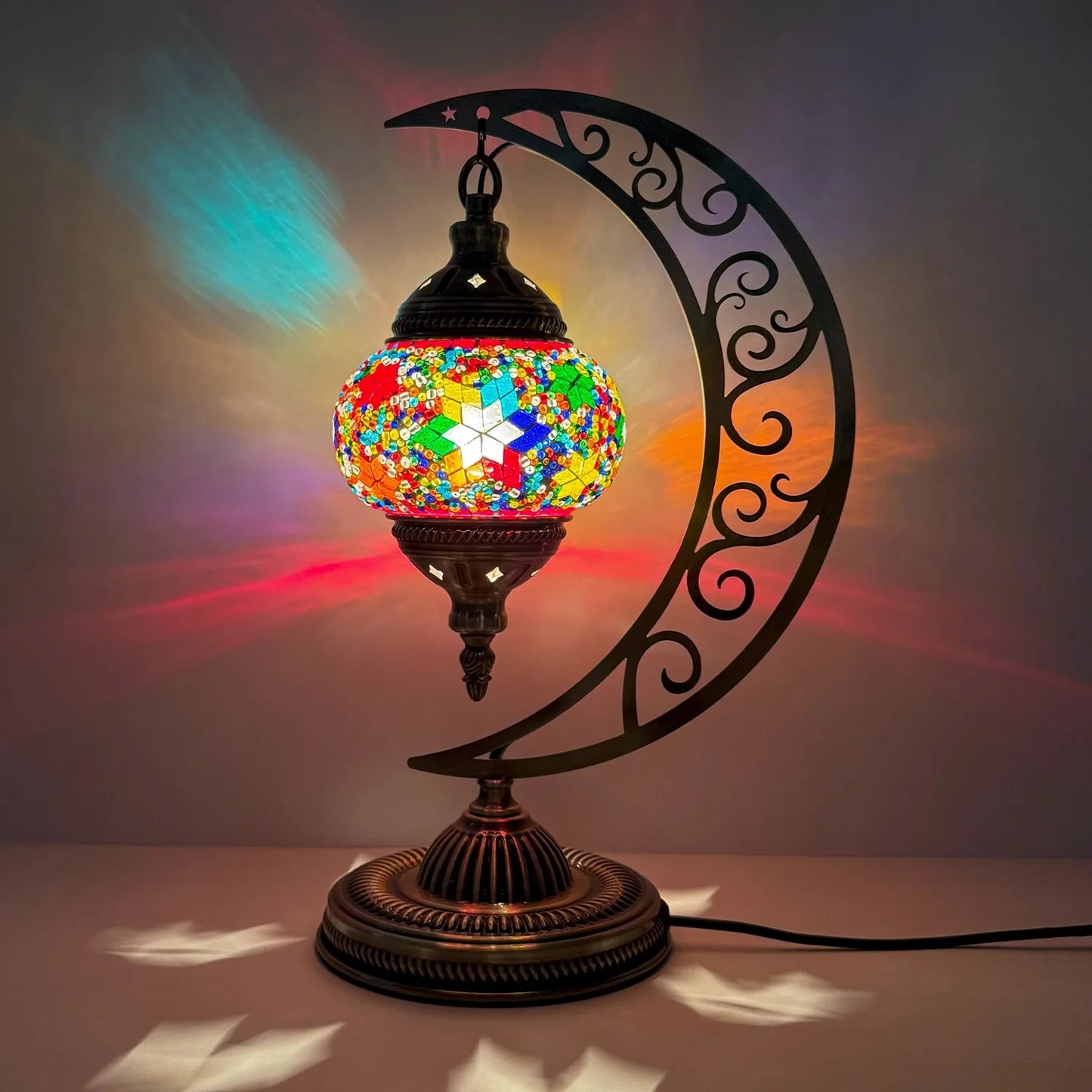 Lampe de chevet ethnique