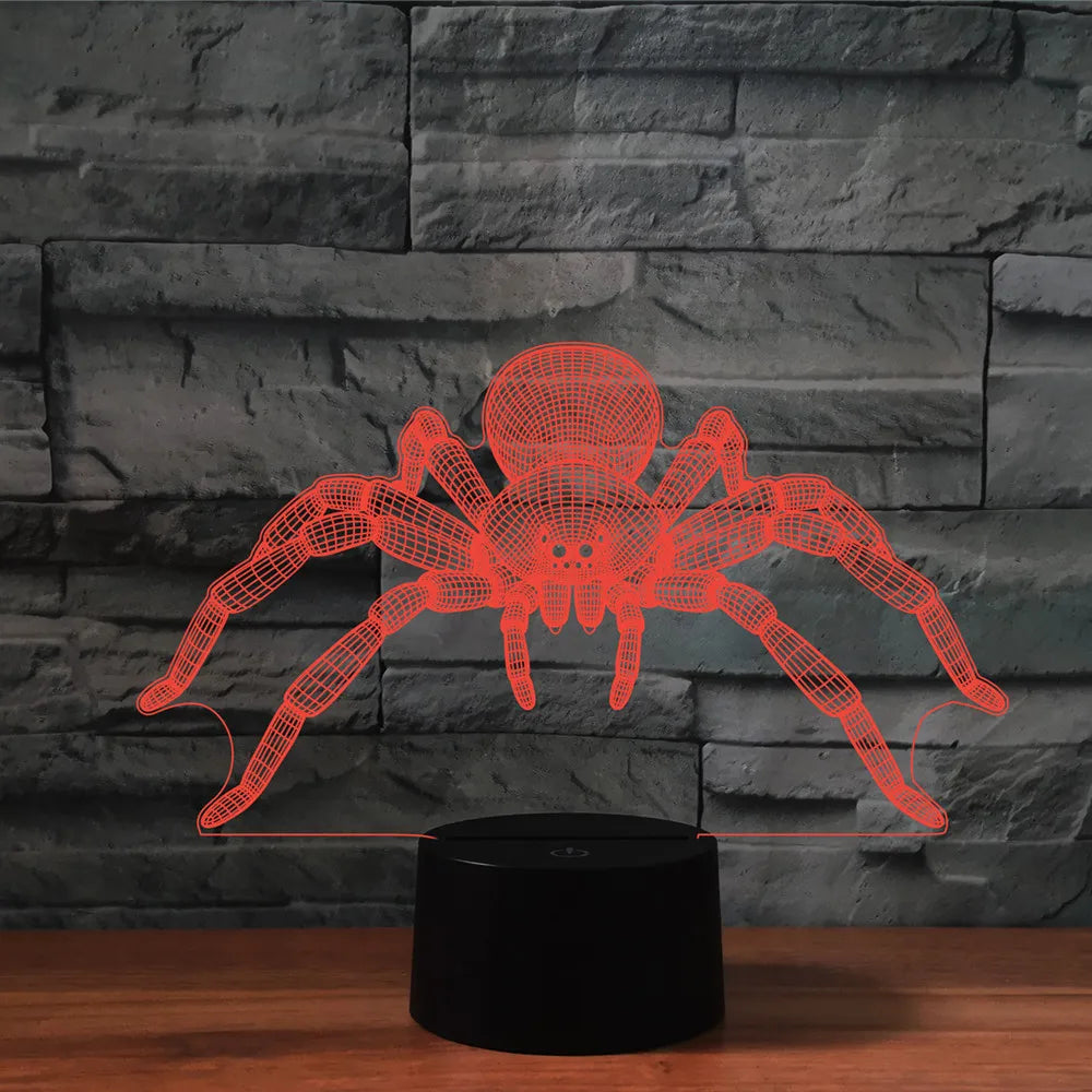 Lampe de chevet araignée