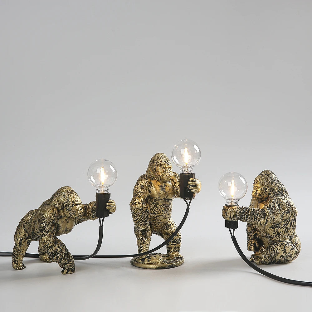 Lampe de chevet singe