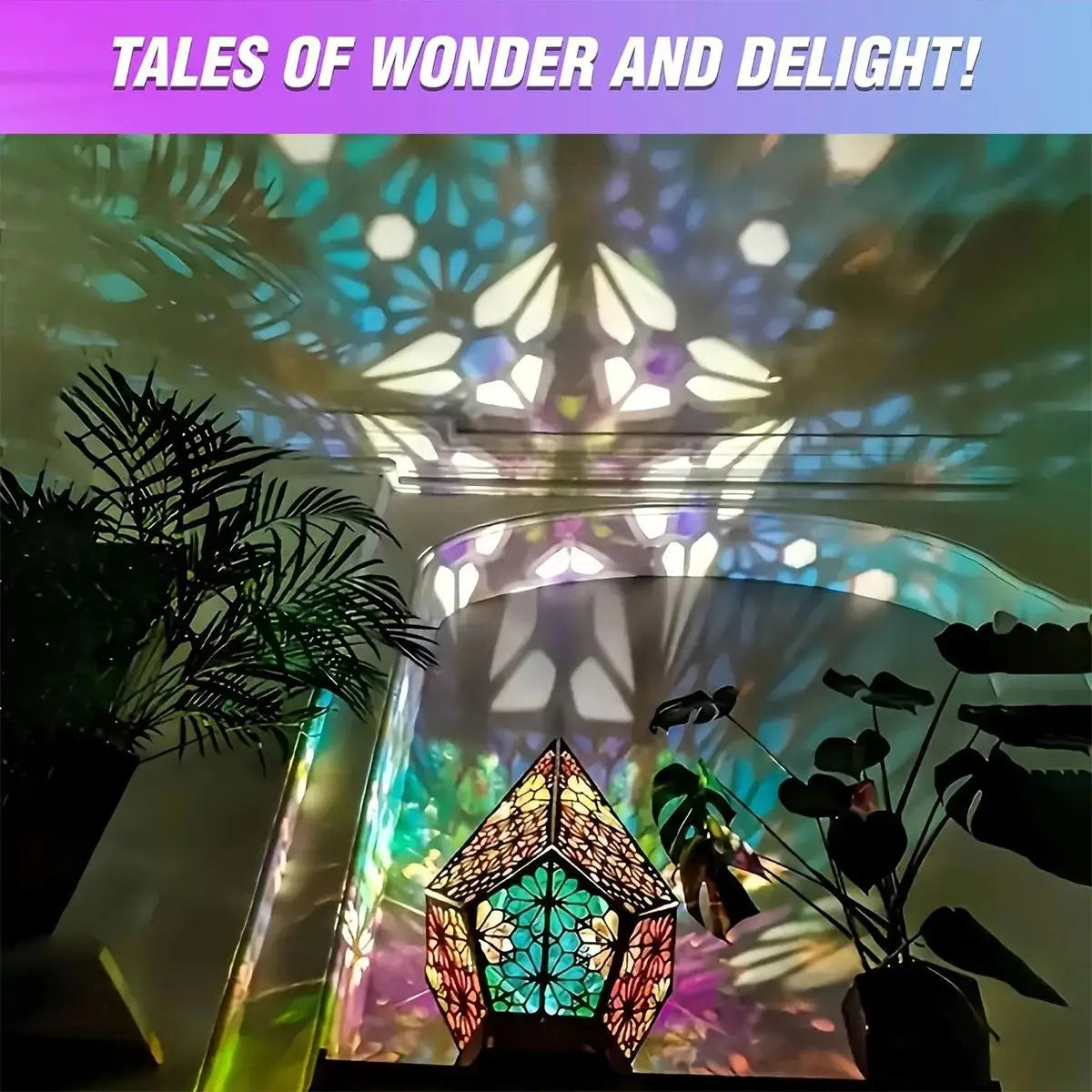 Lampe de chevet vitrail