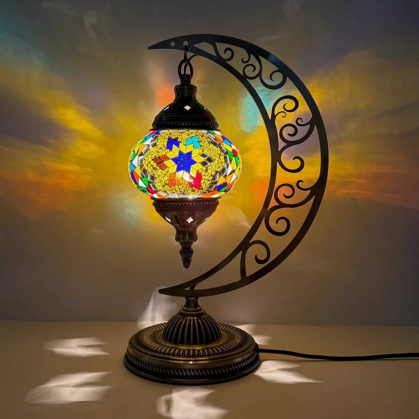 Lampe de chevet ethnique