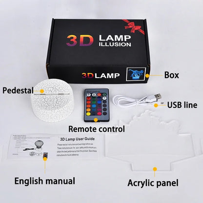 Lampe de chevet Hulk