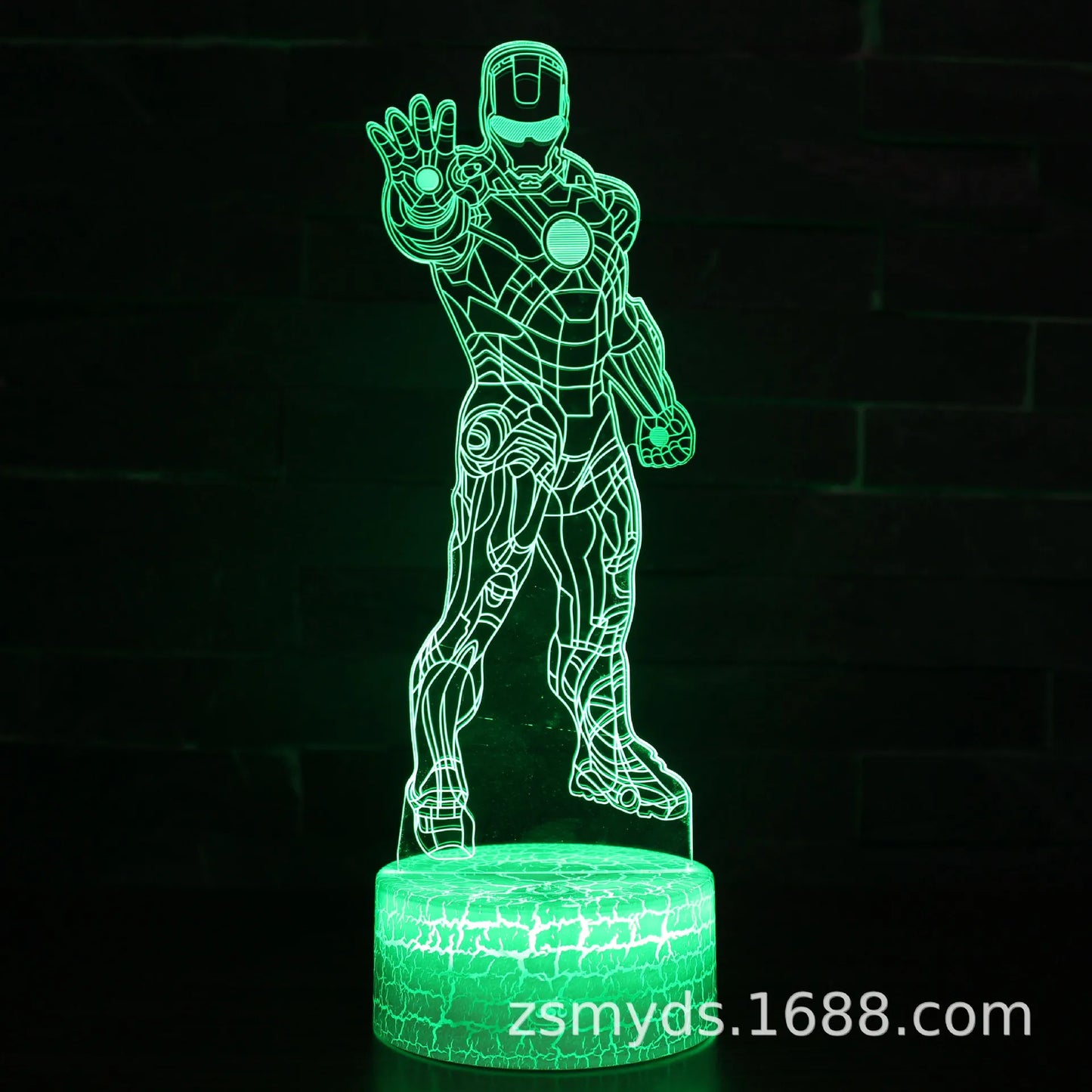 Lampe de chevet iron man