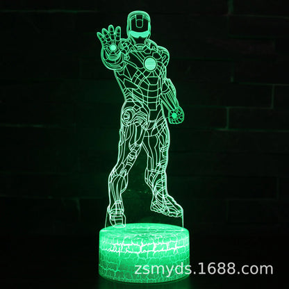 Lampe de chevet iron man