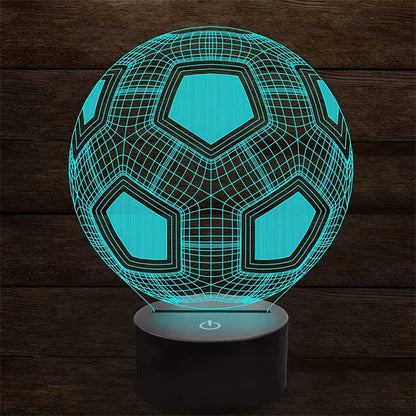 lampes de chevet ballon de foot