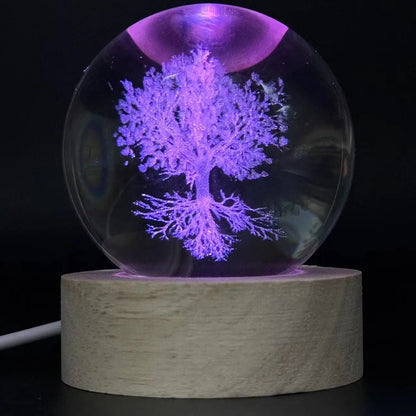 Lampe de chevet arbre de vie