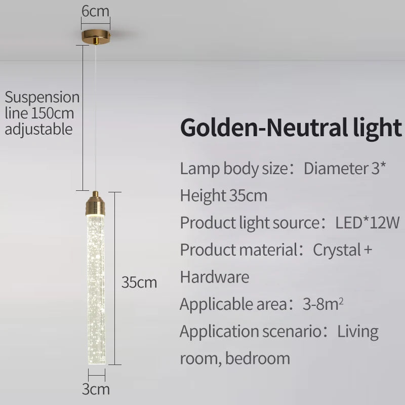 Lampe de chevet Suspendu