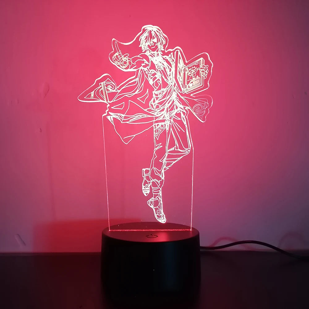 Lampe de chevet Genshin Impact