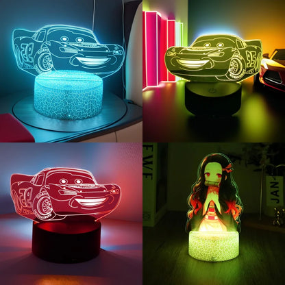 Lampe de chevet Cars