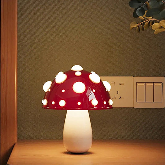 Lampe de chevet champignon
