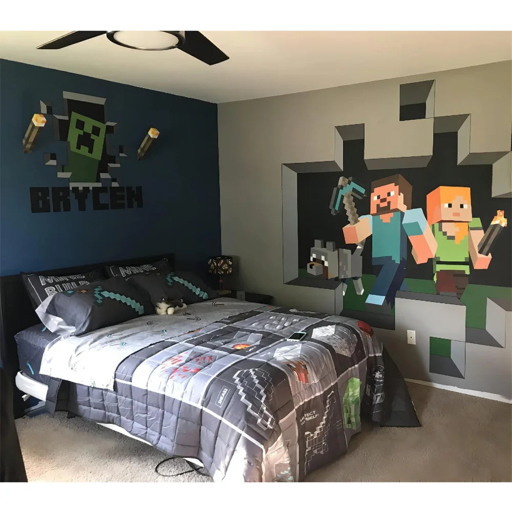 Lampe de chevet Minecraft