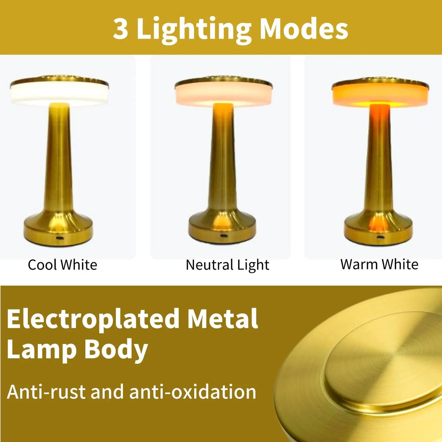 lampes de chevet chrome