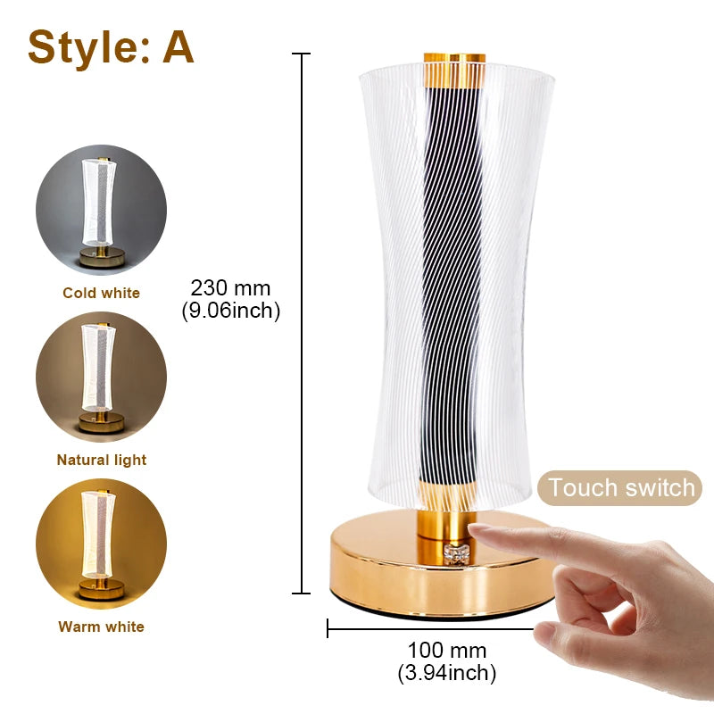 Lampe de chevet Chargeur