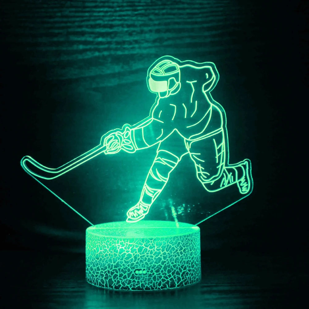 Lampe de chevet Hockey