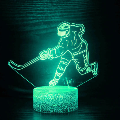 Lampe de chevet Hockey