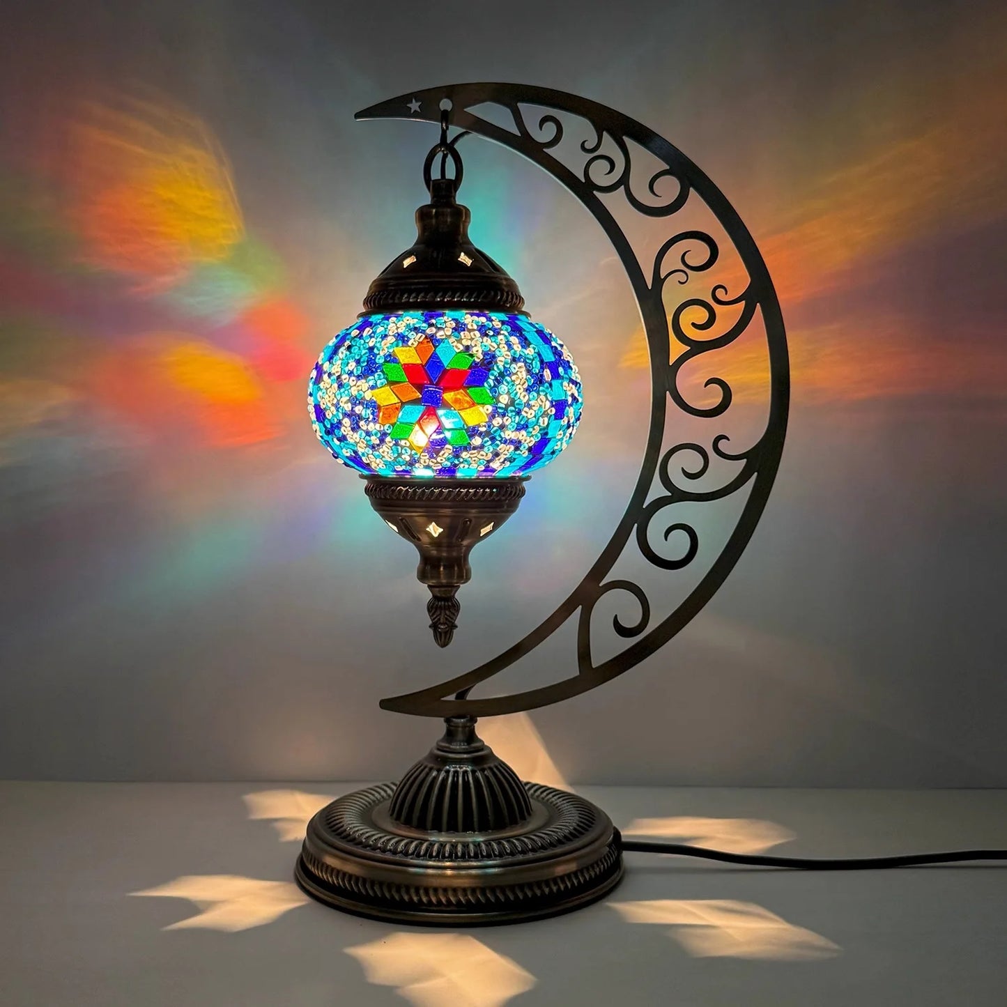 Lampe de chevet ethnique