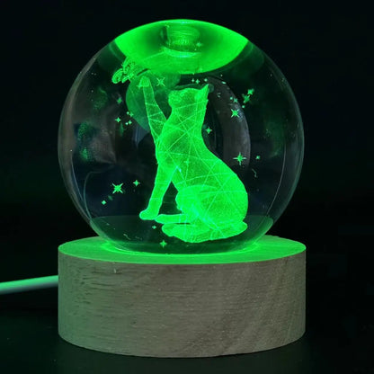 Lampe de chevet Chat