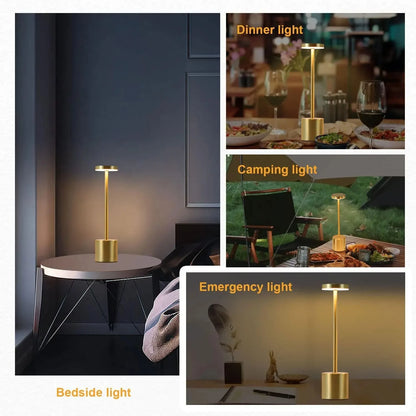 Lampe de chevet design luxe