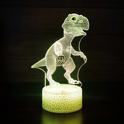 Lampe de chevet dinosaure