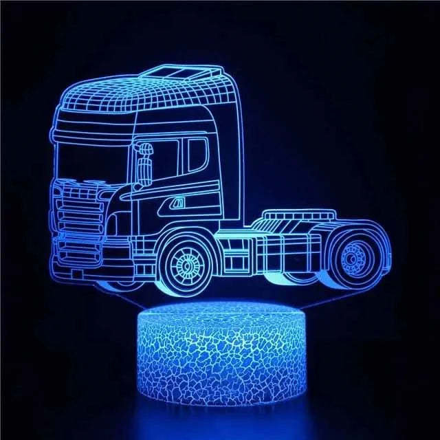 Lampe de chevet tracteur