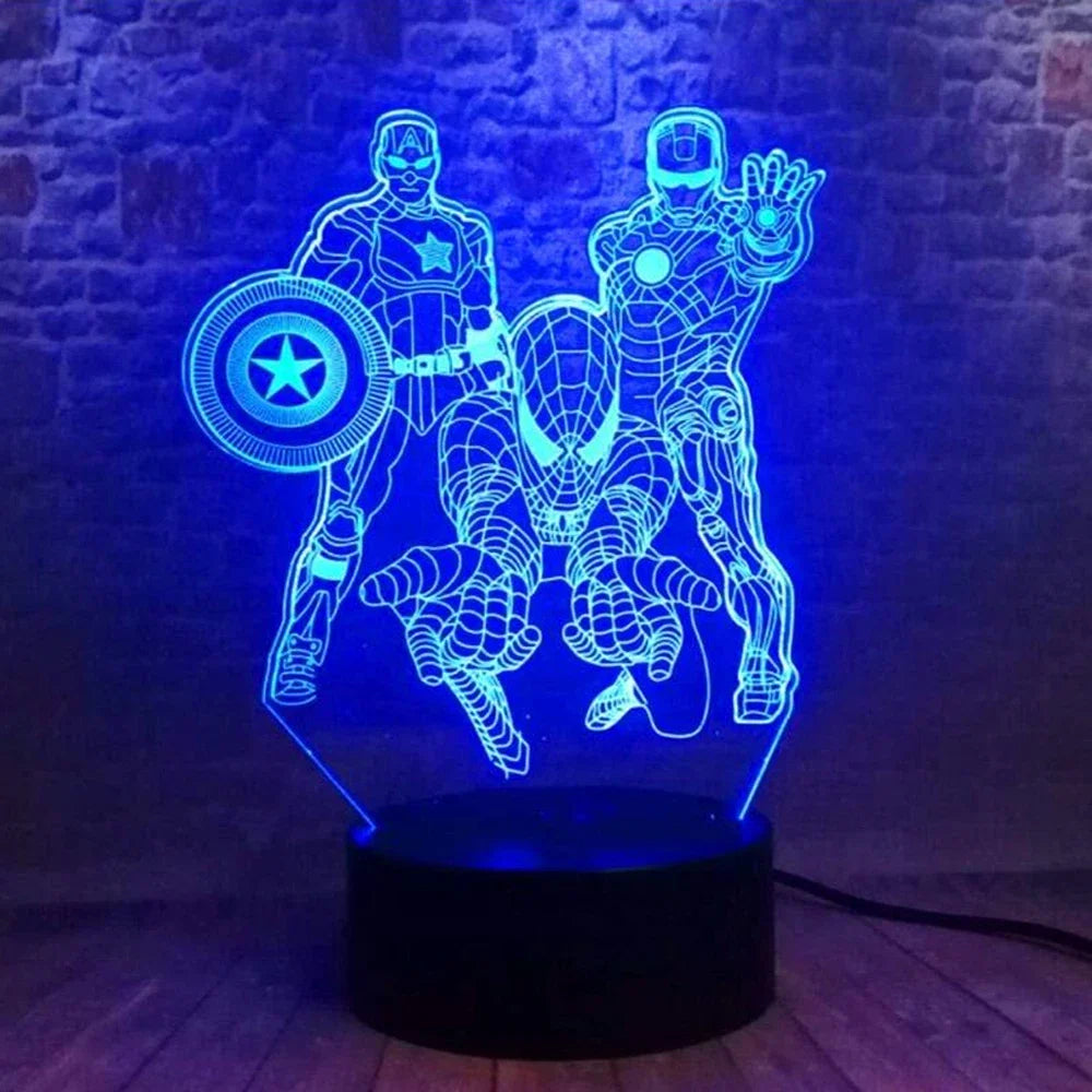 Lampe de chevet Spiderman