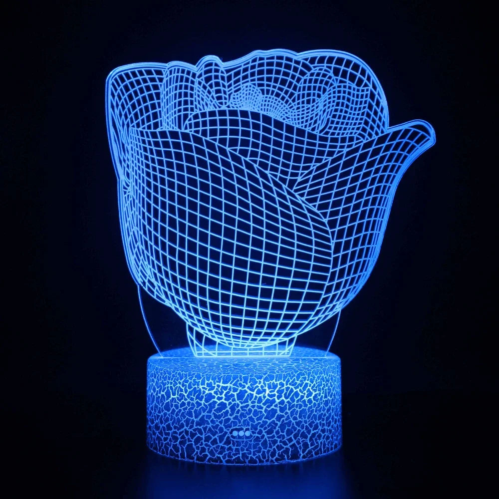 Lampe de chevet Rose