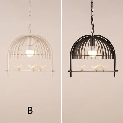 Lampe de chevet cage