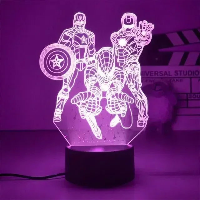 Lampe de chevet Marvel