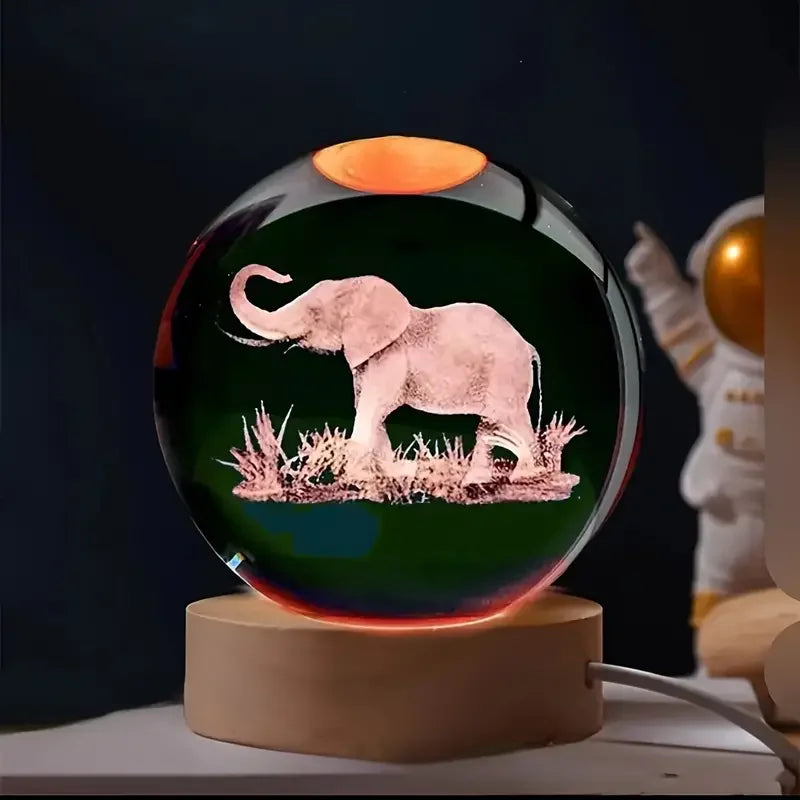 Lampe de chevet éléphant