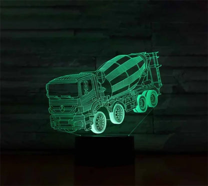 Lampe de chevet tracteur